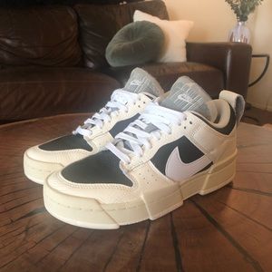 NIKE Dunk Low Disrupt - Pale Ivory/Black